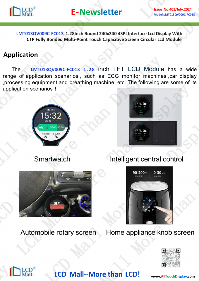 ultime notizie sull'azienda ISSUE n.401 Newsletter LT013QV009C-FC013 da LCD Mall  3