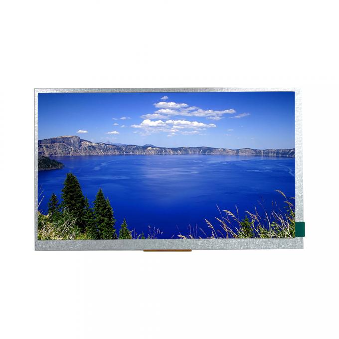 7.0 pollici Modulo LCD TFT Paesaggio 800*480 Risoluzione 300nits 50 pin RGB 24 bit Interfaccia per auto 0