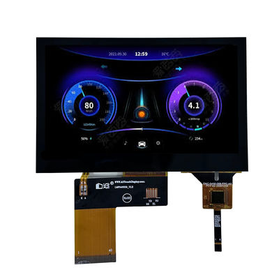 comprare 4.3'' IPS 480*RGB*272 Tft Display LCD 40 pin Interfaccia RGB Display touch panel capacitivo online manufacture