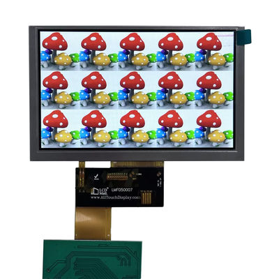 comprare 5 pollici schermo WVGA TFT con connettore FPC con interfaccia RGB online manufacture
