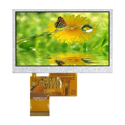 4.3 pollici 24 bit RGB Display LCD personalizzato TouchScreen riflettente 1000nits