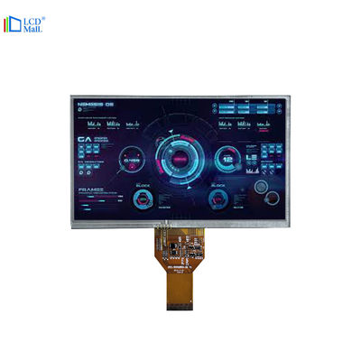800*480 Risoluzione 7 pollici 50 pin Display LCD 280nits Tipo di spina FPC