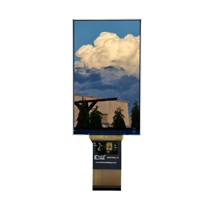 4Display LCD FHD IPS TFT da 0,3 pollici con larghezza di gamma temp 360 luminosità retroilluminazione e schermo lcd MIPI Interface 0