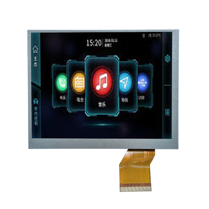 5.7 pollici Industrial VGA TFT Display JD9168S RGB 640*480 con touch screen personalizzato Direzione di visualizzazione All/IPS 1
