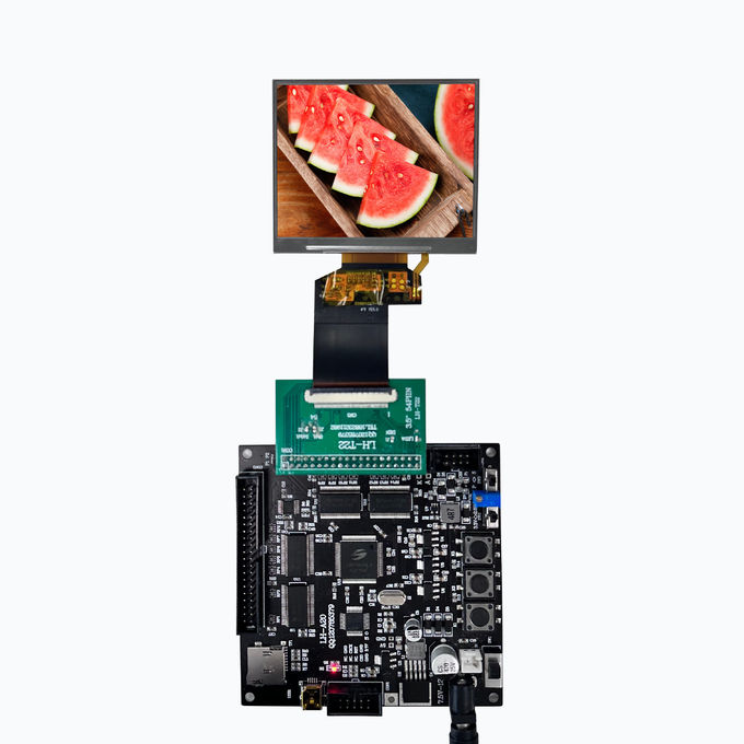 LCD Mall 3.5 pollici Touch Panel personalizzato TFT LCD Modulo -20°C~70°C Temperatura di funzionamento 54pin per industria 0