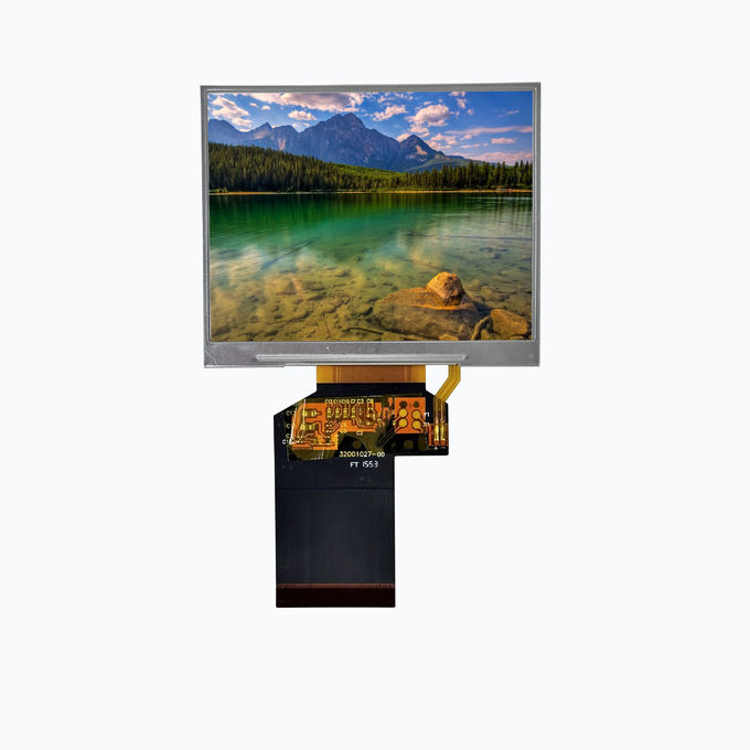 Nuovo arrivo interfaccia RGB da 3,5 pollici modulo LCD tft 300nits luminosità display touch screen LCD 0