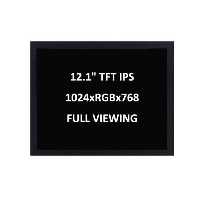 Modulo di visualizzazione LCD personalizzabile da 12,1 pollici con risoluzione 1024 * 768 e interfaccia LVDS a 20 pin 2